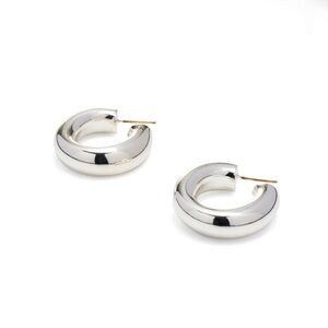 New MYAMAR Fine Silver Hoop Earrings